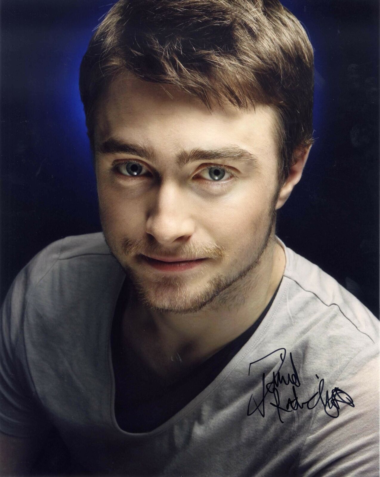 ACTOR Daniel Radcliffe HARRY POTTER autograph, signed OVERSIZED Photo Poster painting