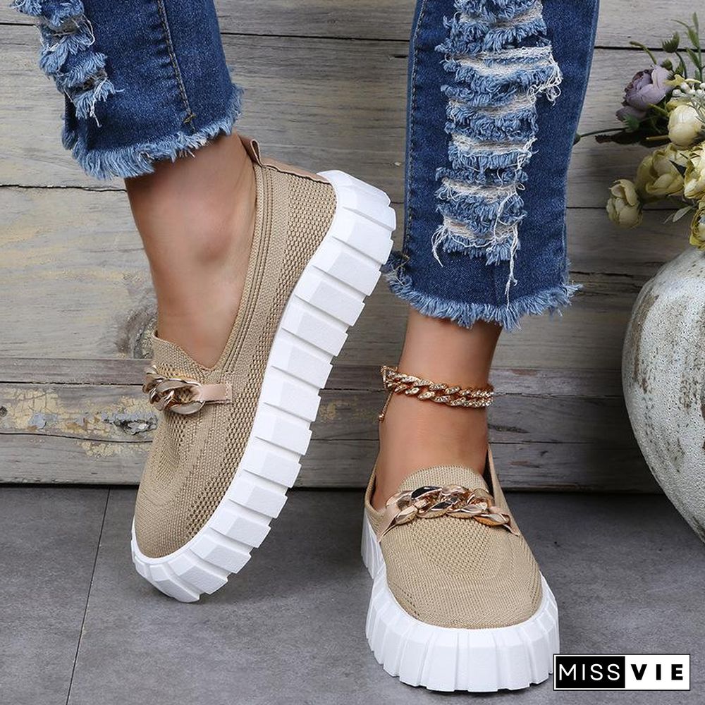 Breathale Knitting Leisure Shoes