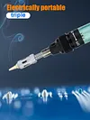 MT-100 14 in 1 Butane Soldering Iron Multi Purpose Kit Adjustable Flame