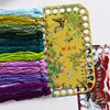 3pcs Embroidery Floss Organizer 34-Hole Row Line Tool Cross Stitch Thread Holder
