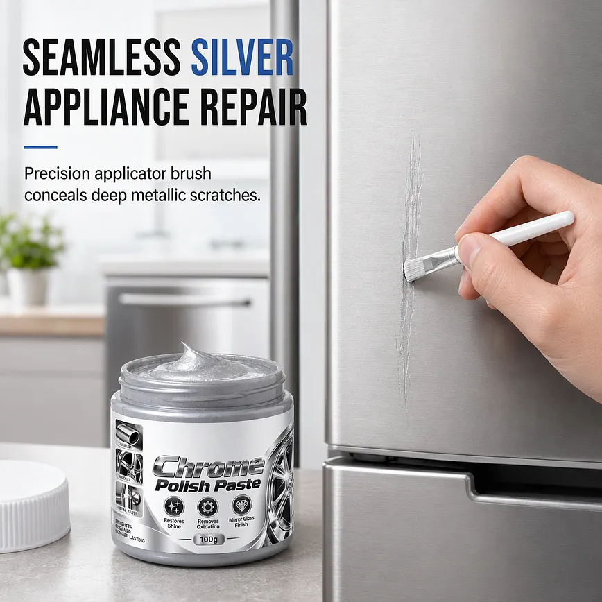 Seamless silver appliance repair