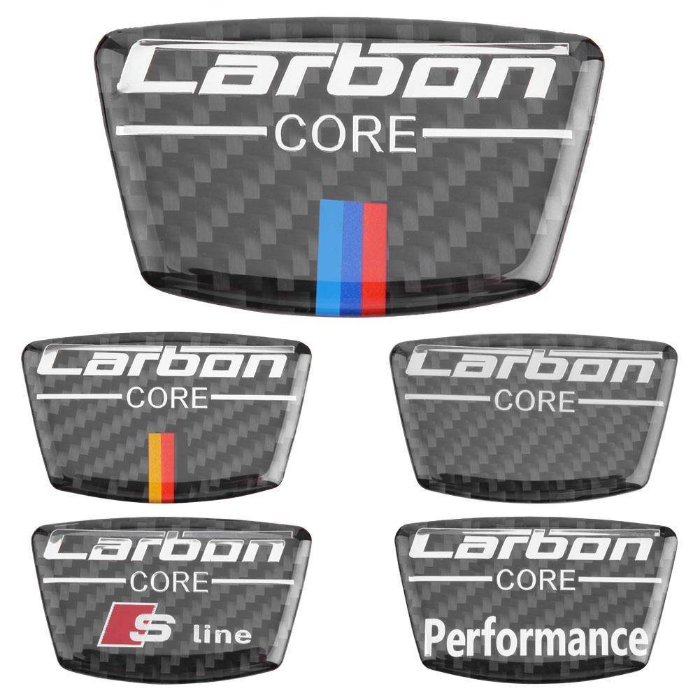 

Universal Carbon Fiber Car B Column Emblem Sticker for Audi BMW Mercedes, 03, 501 Original