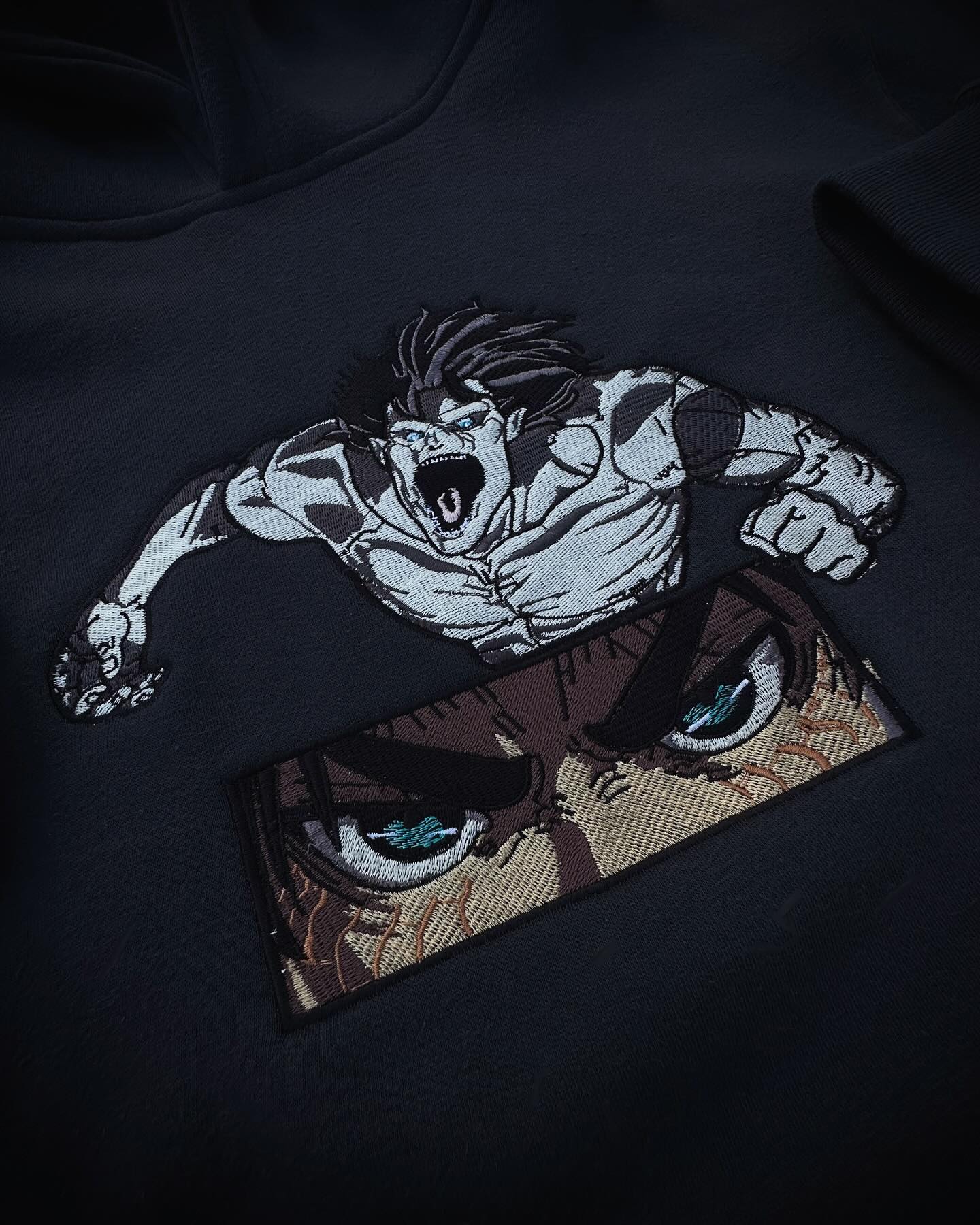 AOT-Embroidered Hoodie