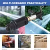 High Pressure Washer Nozzle Quick Plug Connect Sprayer Water Flow Control Valve