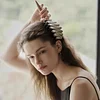New upgraded black technology pine cone bristle comb hair care comb massage scalp air cushion comb