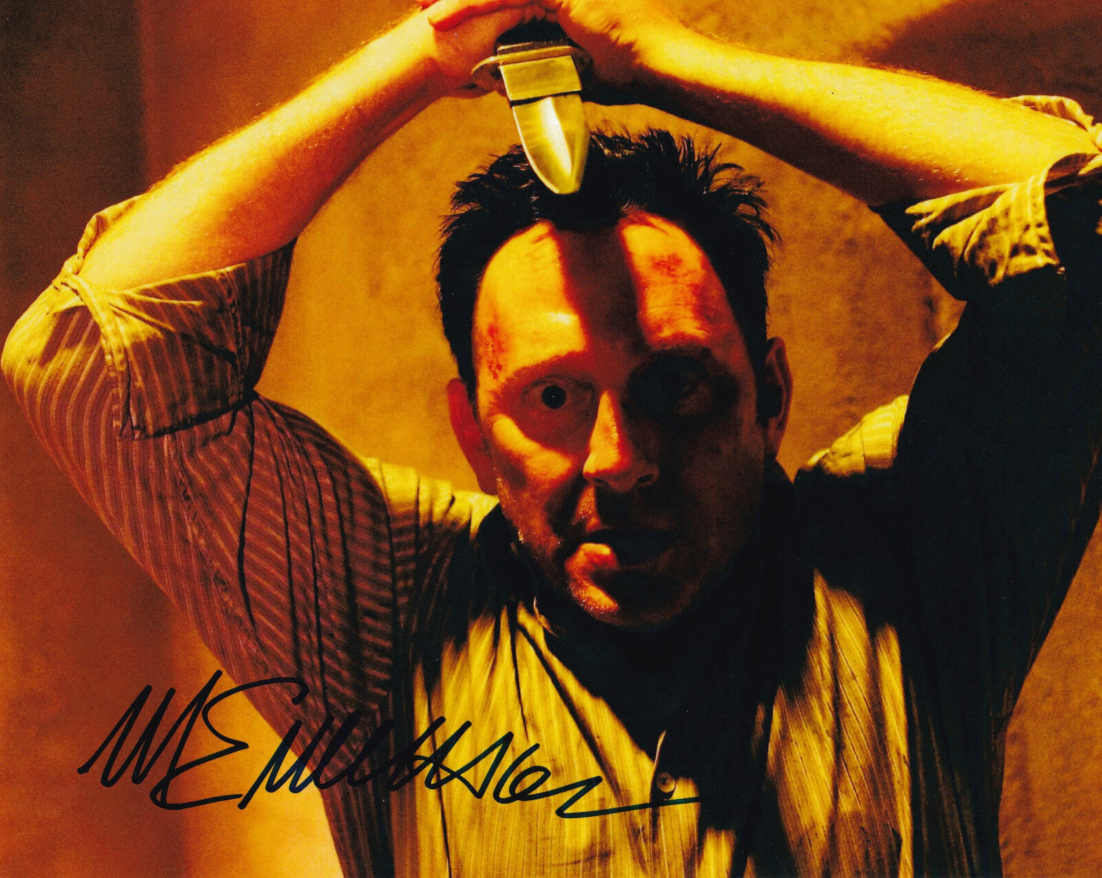 Michael Emerson Signed 8x10 Photo Poster painting Lost Person of Interest Saw Ben Linus Proof!