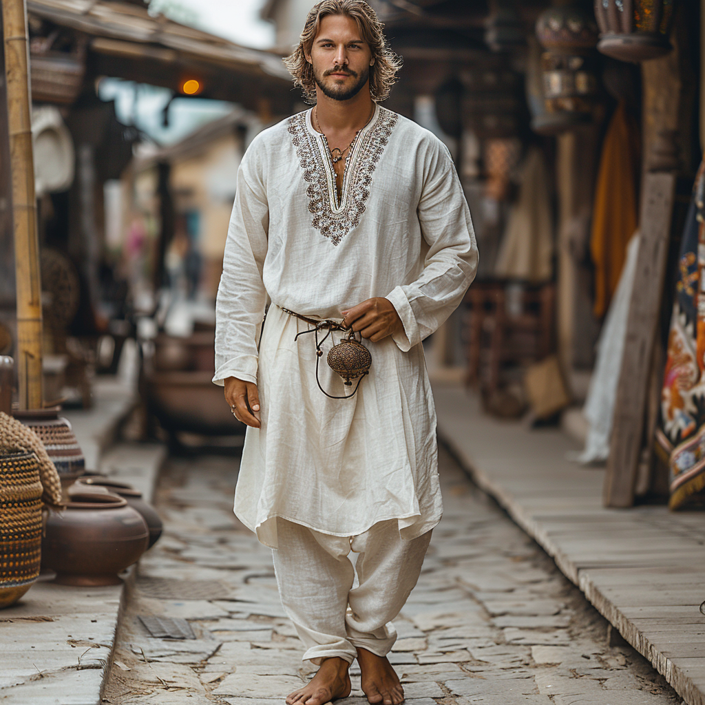 Linen Robe-inspireuse