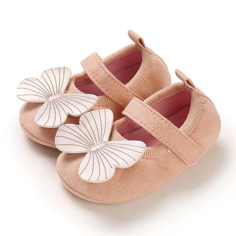 Baby Girls Cotton Shoes Retro Spring Autumn Toddlers Prewalkers Cotton Shoes Infant Soft Bottom First Walkers 0-18M