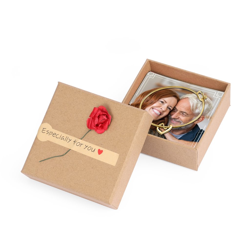 Personalisierter  Foto-Gravur Geschenkbox-für Ringe, Ohrringe oder kleine Artikel m1-t1 Kettenmachen