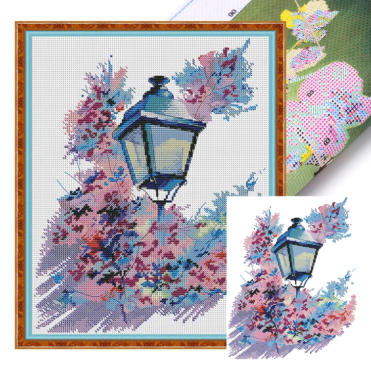 【Joy Sunday Brand】Twilight Light (30*36cm) 14CT Stamped Cross Stitch gbfke