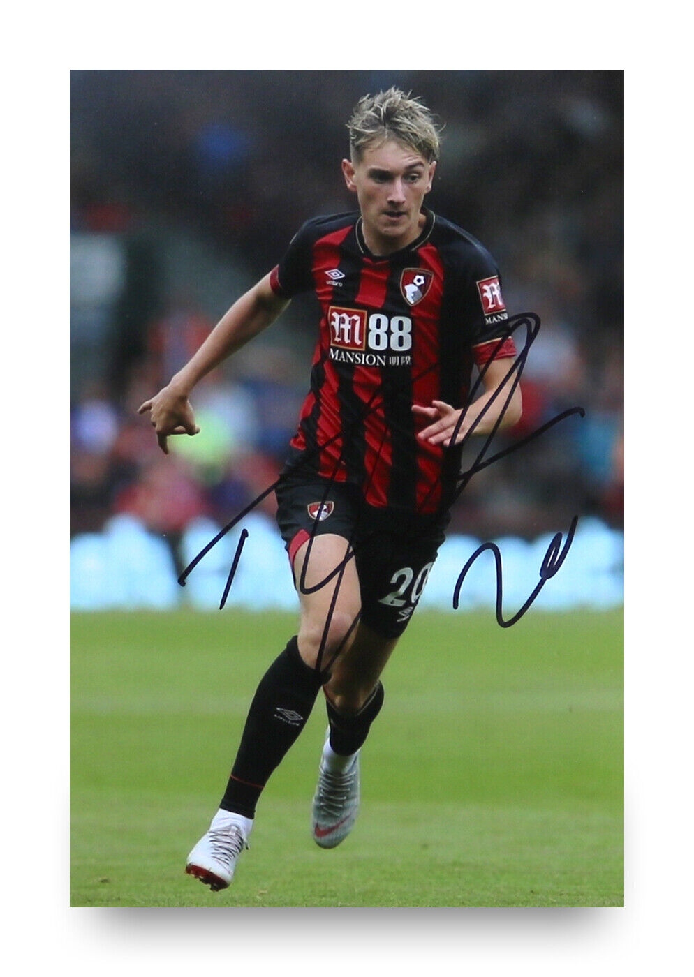 David Brooks Signed 6x4 Photo Poster painting Bournemouth Genuine Autograph Memorabilia + COA