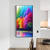 Diamond Painting-DIY Full Round Drill Rainbow Forest(70*40 CM)