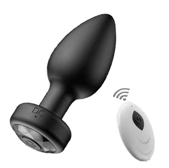 【Member Rewards】Jackie-vibrating Butt Plugs With 10 Vibration Modes, Prostate Massager For Enhanced Pleasure By Rose Toy