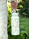 1L Insulated Water Bottle with Lid 32oz Travel Tumbler for Travel Gym and School