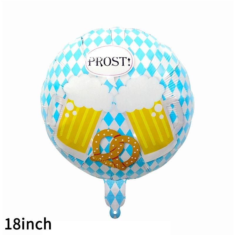 50 Pieces Birthday Letter Aluminum Film Party Balloons 1 Piece