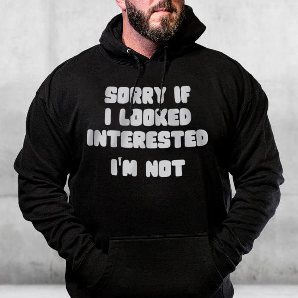 Sorry If I Seem To Be Interested (i Am Not) Fun Sweater - Krazyskull