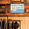 Warning Welcome Message - Vintage Metal Signs(12*16Inch)