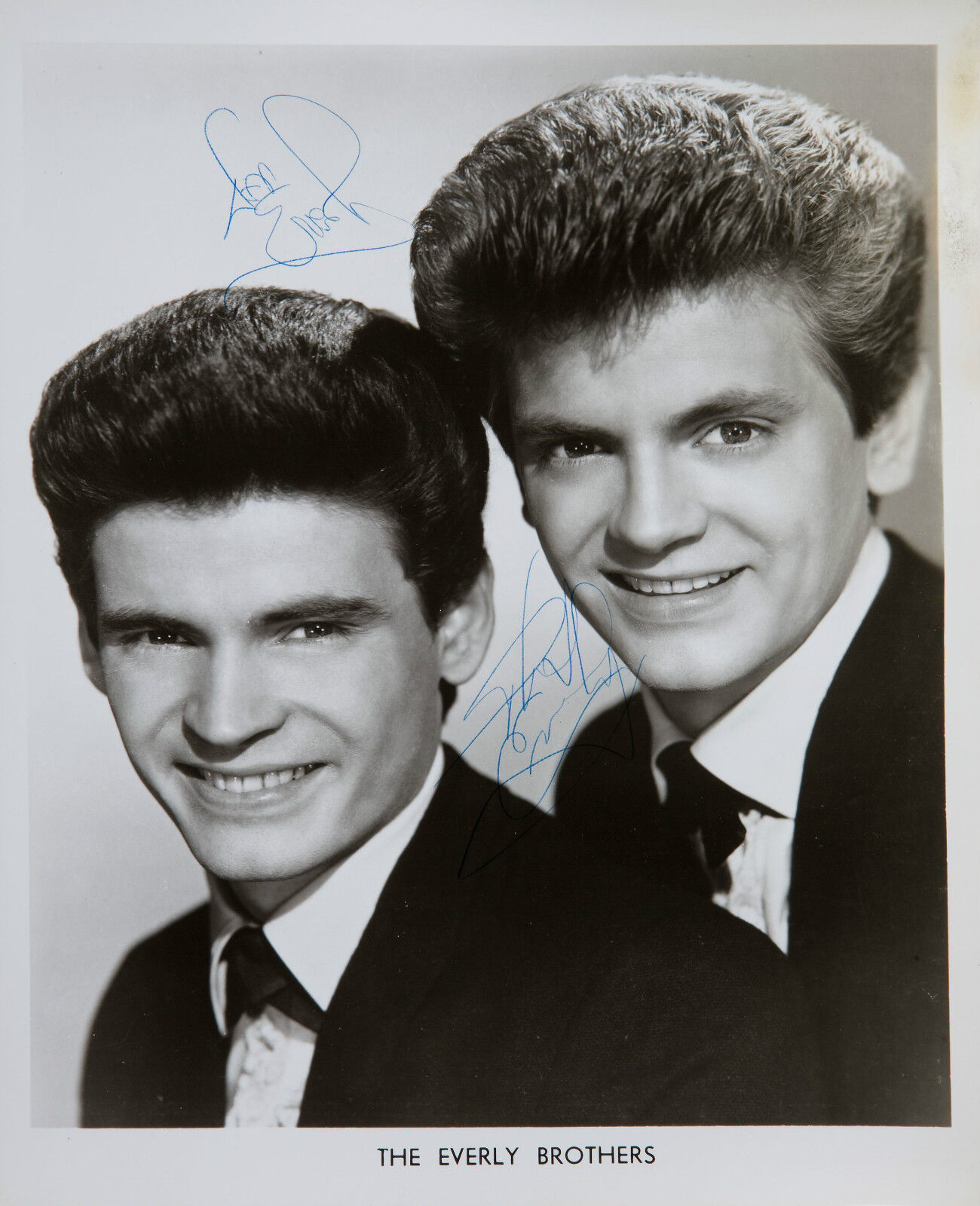 THE EVERLY BROTHERS Signed Photo Poster paintinggraph - Pop Singers - Preprint