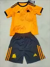 Joyfball 2025/2026 Kids Size Roma Away Football Jersey 1:1 Thai Quality
