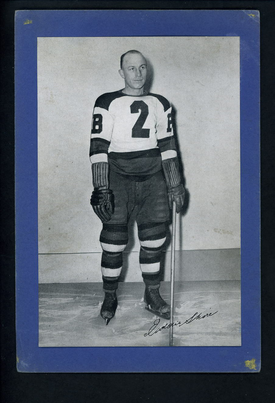 # 33 Eddie Shore 1934-44 Beehive Group 1 Photo Poster paintings Boston Bruins