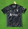 2024/2025 Liverpool Goalkeeper Black Soccer Jersey 1:1 Thai Quality