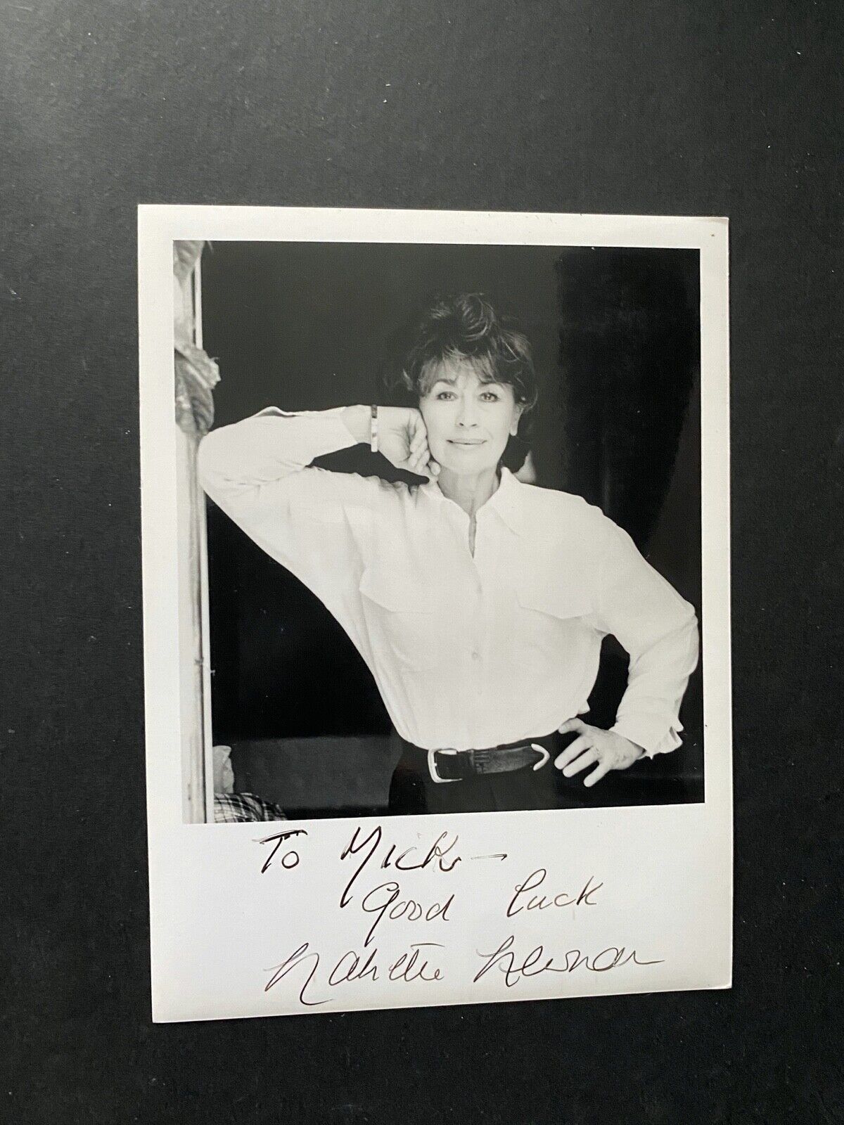 NANETTE NEWMAN - POPULAR BRITISH ACTRESS - SUPERB SIGNED Photo Poster painting