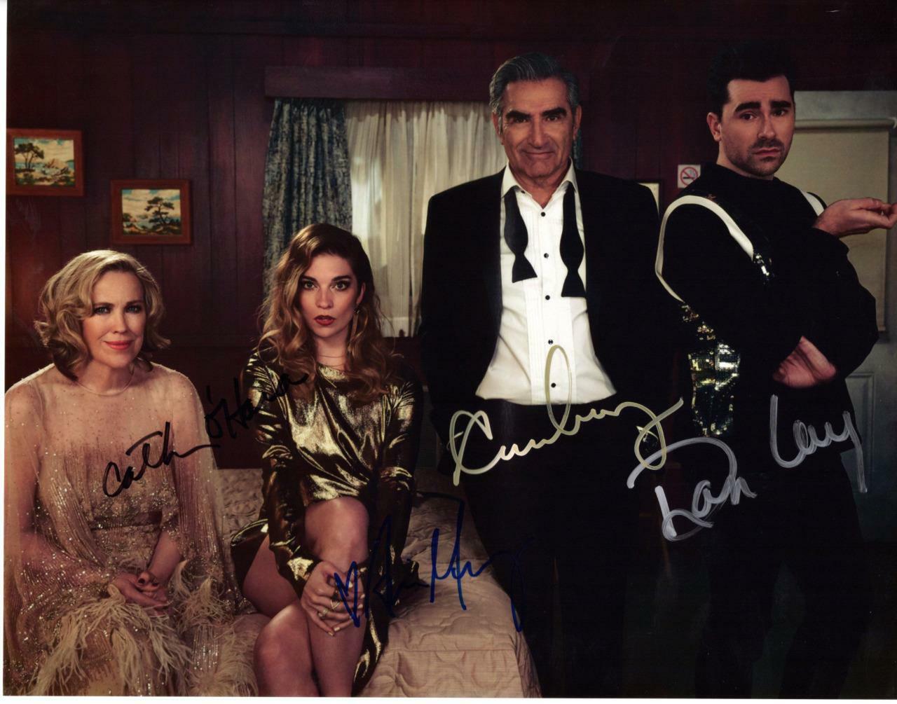 Daniel Levy O'Hara Eugene Levy Murphy signed 11x14 Photo Poster painting Pic autographed and COA