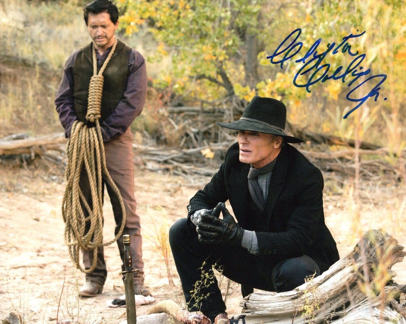 GFA Westworld * CLIFTON COLLINS JR * Signed 8x10 Photo Poster painting PROOF C4 COA