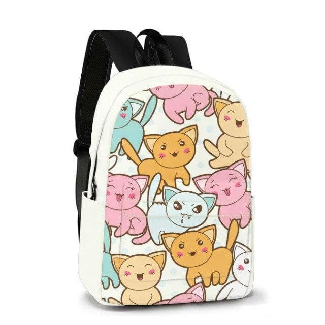 Cat Friends Custom Made Backpack SP179585