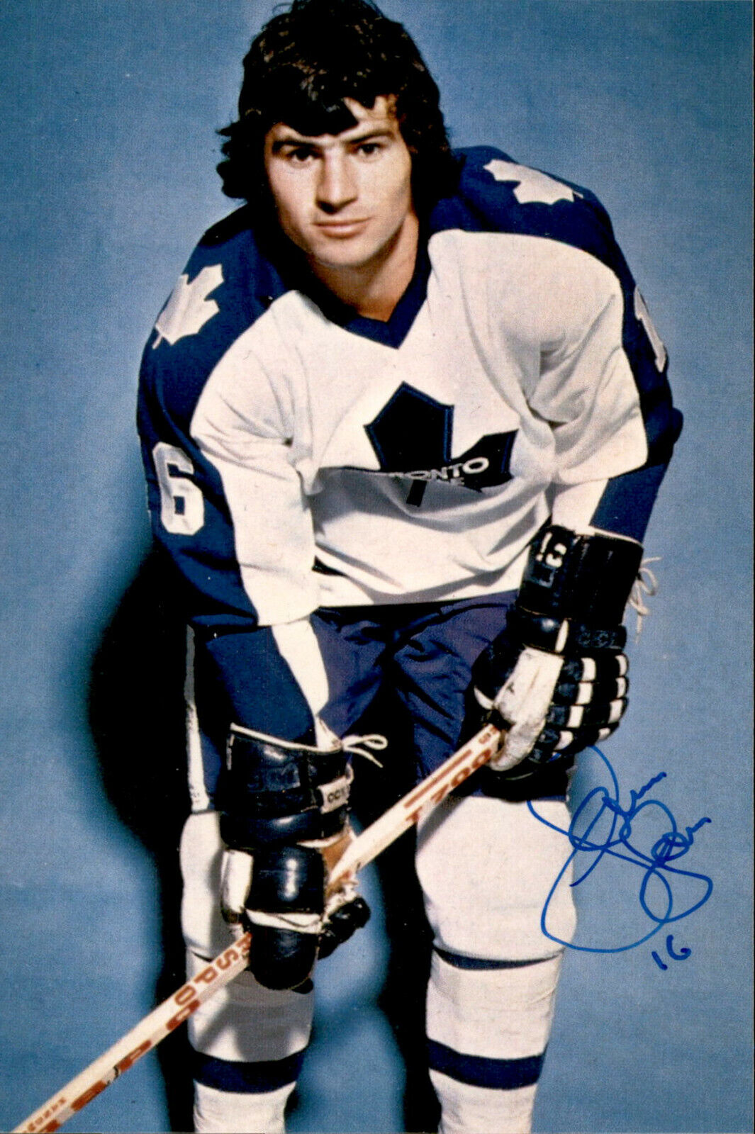 Jimmy Jones SIGNED autographed 4x6 Photo Poster painting TORONTO MAPLE LEAFS