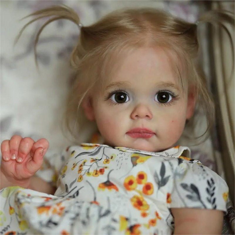 22'' Lifelike Soft Touch Reborn Baby Newborn Doll Girl with Sweet ...