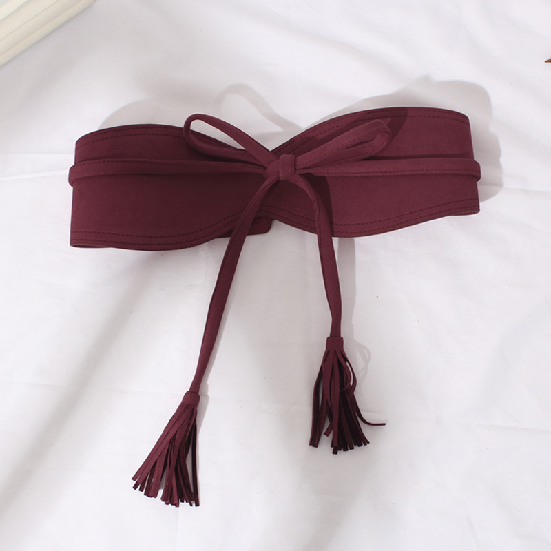 Casual Tassel Bow Girdle