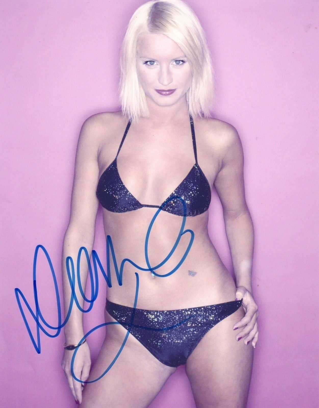 DENISE VAN OUTEN AUTOGRAPH SIGNED PP Photo Poster painting POSTER