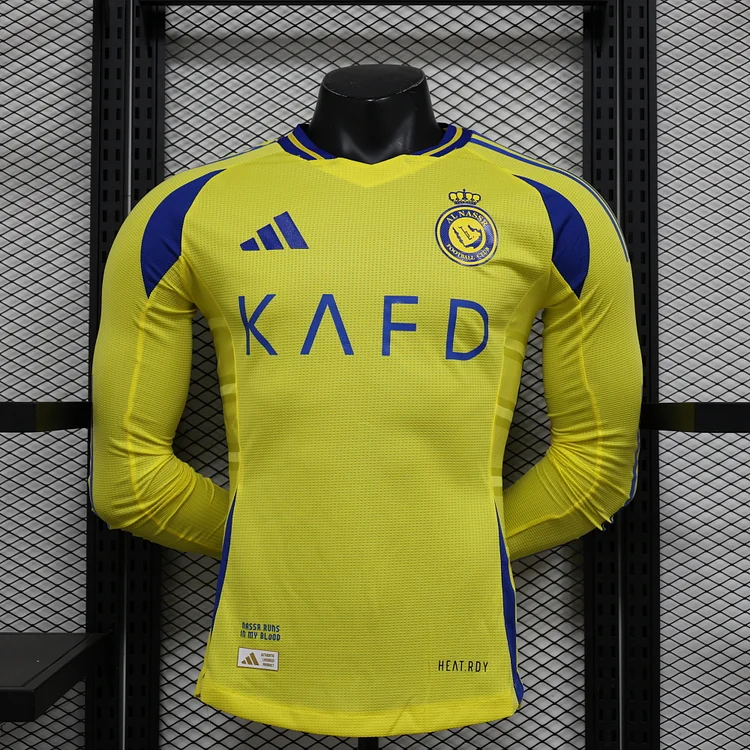 24-25 Player Edition Riyadh Victory Home Long Sleeve Jersey
