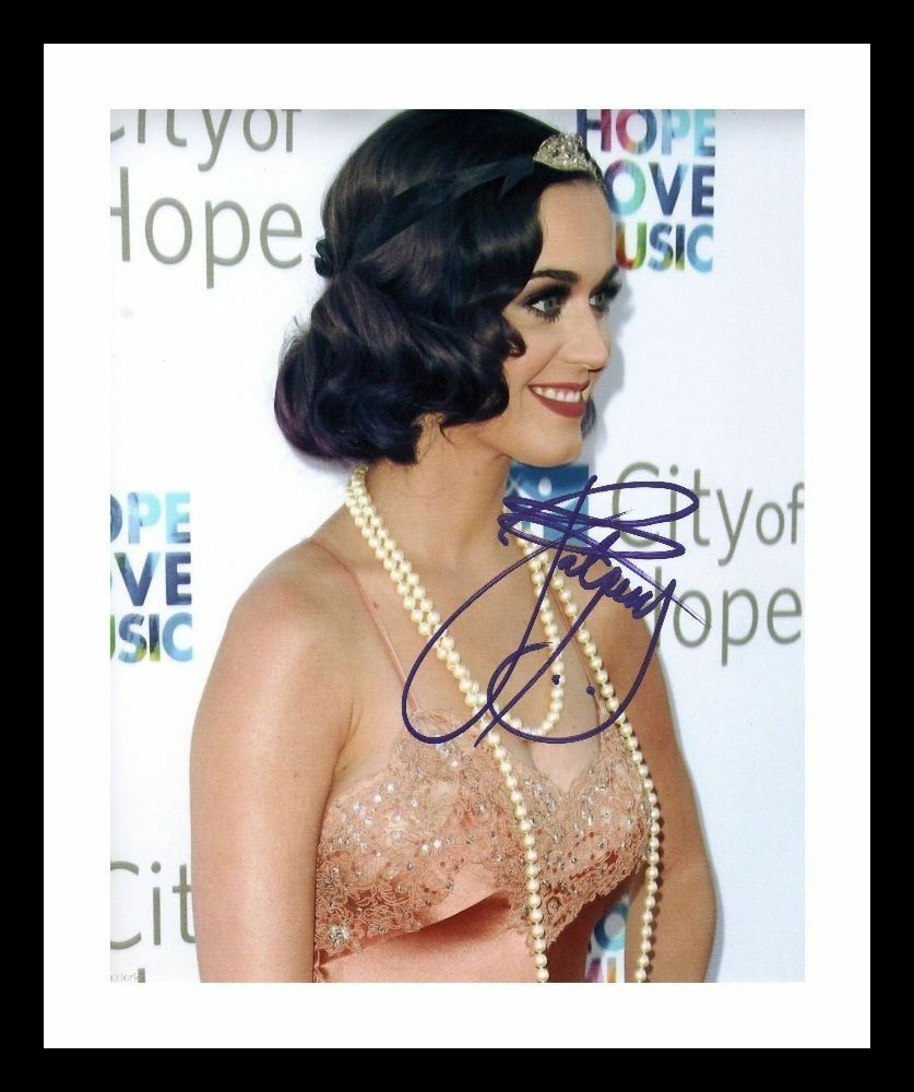 Katy Perry Autograph Signed & Framed Photo Poster painting 13