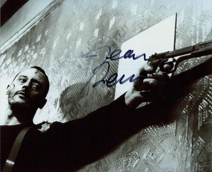 Jean Reno (The Professional) signed in-person 8x10 Photo Poster painting COA