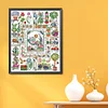 Mary'S Garden-14CT Stamped Cross Stitch 40*49cm/15.75*19.29in