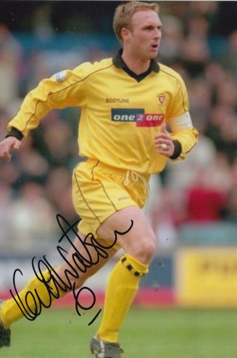 KEVIN WATSON HAND SIGNED 6X4 Photo Poster painting ROTHERHAM UNITED FOOTBALL AUTOGRAPH