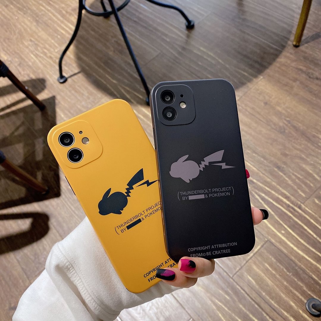 Pokemon Thunder Pikachu Phone Case For Iphone weebmemes