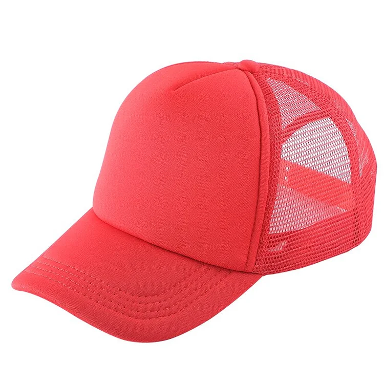 RimiutSolid Advertisement Baseball Caps trucker sun hats for men and women DIY printed LOGO Casual Hat