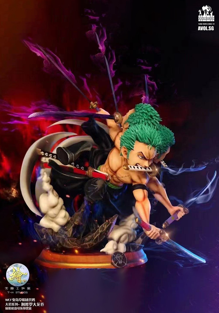 Wcf Scale Roronoa Zoro One Piece Resin Statue T H Studios Pre Order