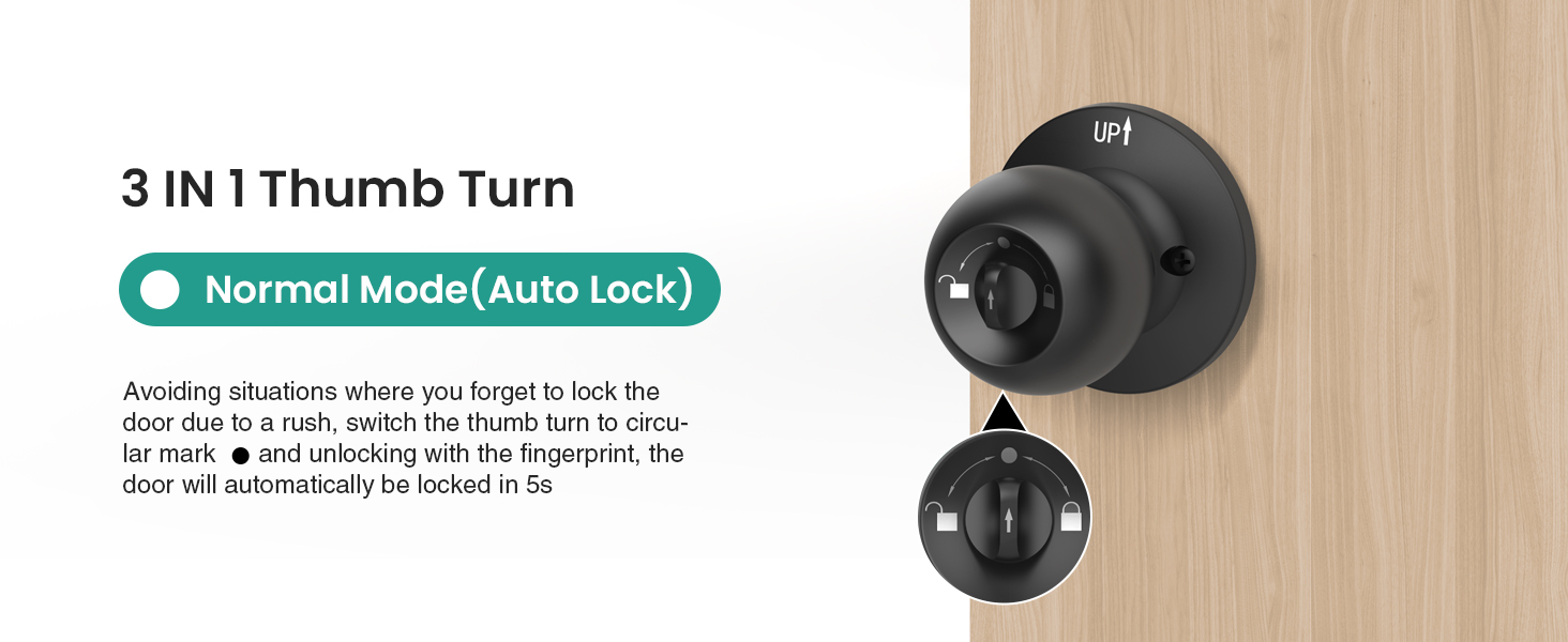 fingerprint door lock