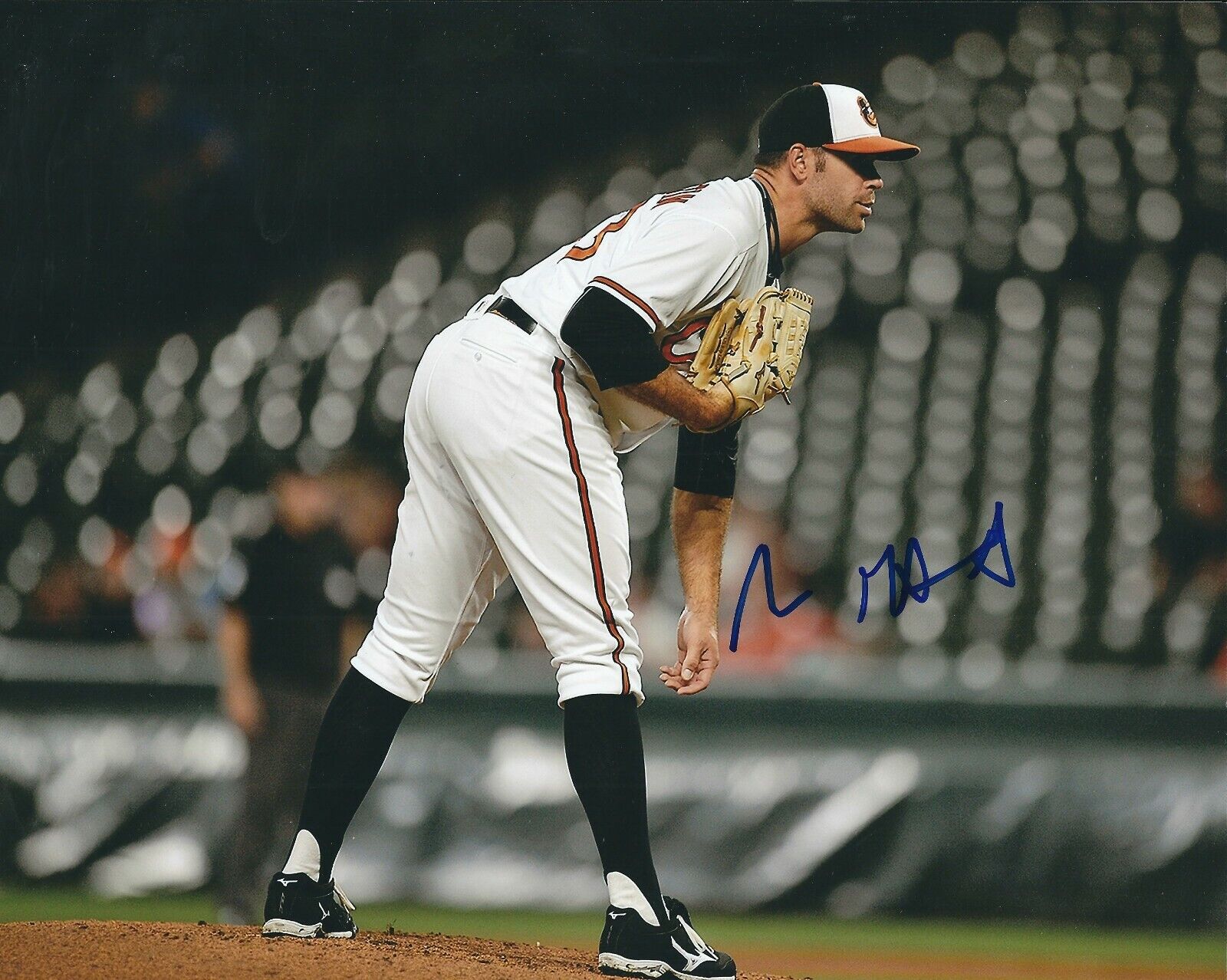 Autographed SEAN GILMARTIN Baltimore Orioles 8x10 Photo Poster painting- COA