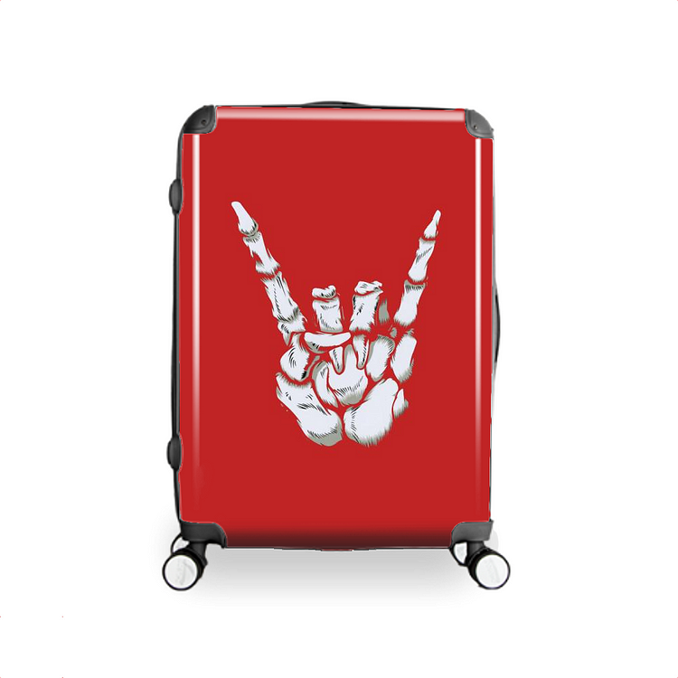 Rock Hand Bones, Rock and roll Hardside Luggage