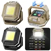 COB LED Work Light Rechargeable Flashlight with Magnetic Base Inspection Light