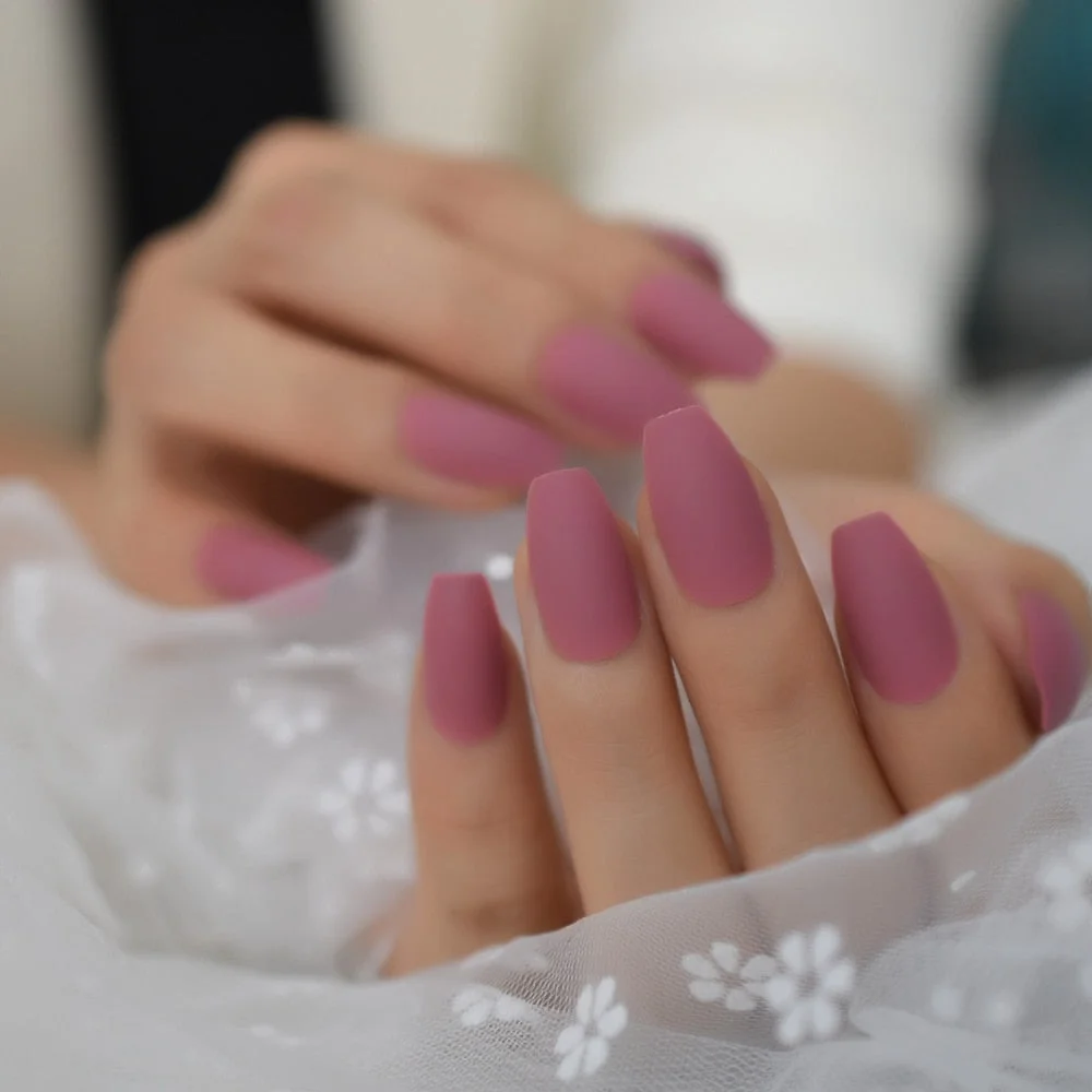 24Pcs Long Almond Glitter Black Charming Design Nail Tips Wholesale Full Cover Nails Gels Nails Artificial False Nail-Nail Inspo