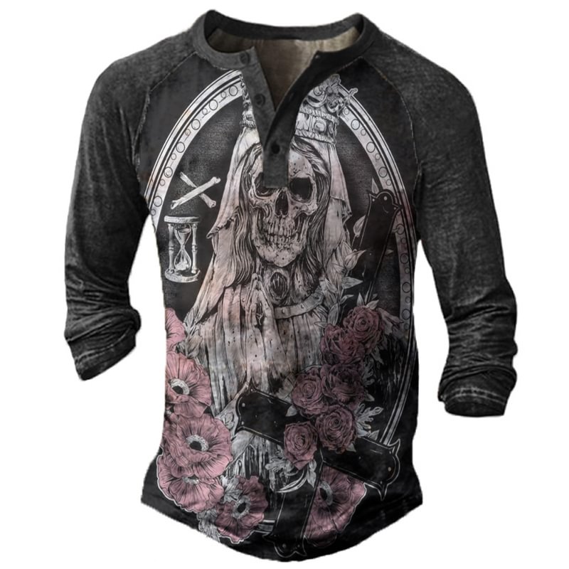 The Skeleton Bride Mens Outdoor Tactical T-shirt-Compassnice®