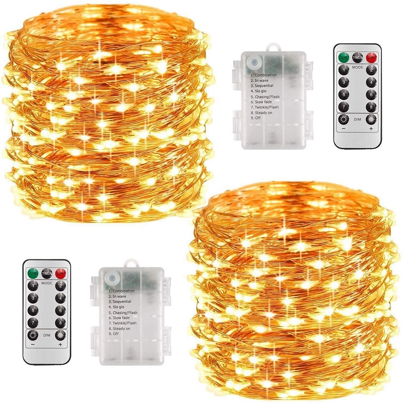 

Waterproof Battery Box Led String Lights Holiday Decoration, 501 Original