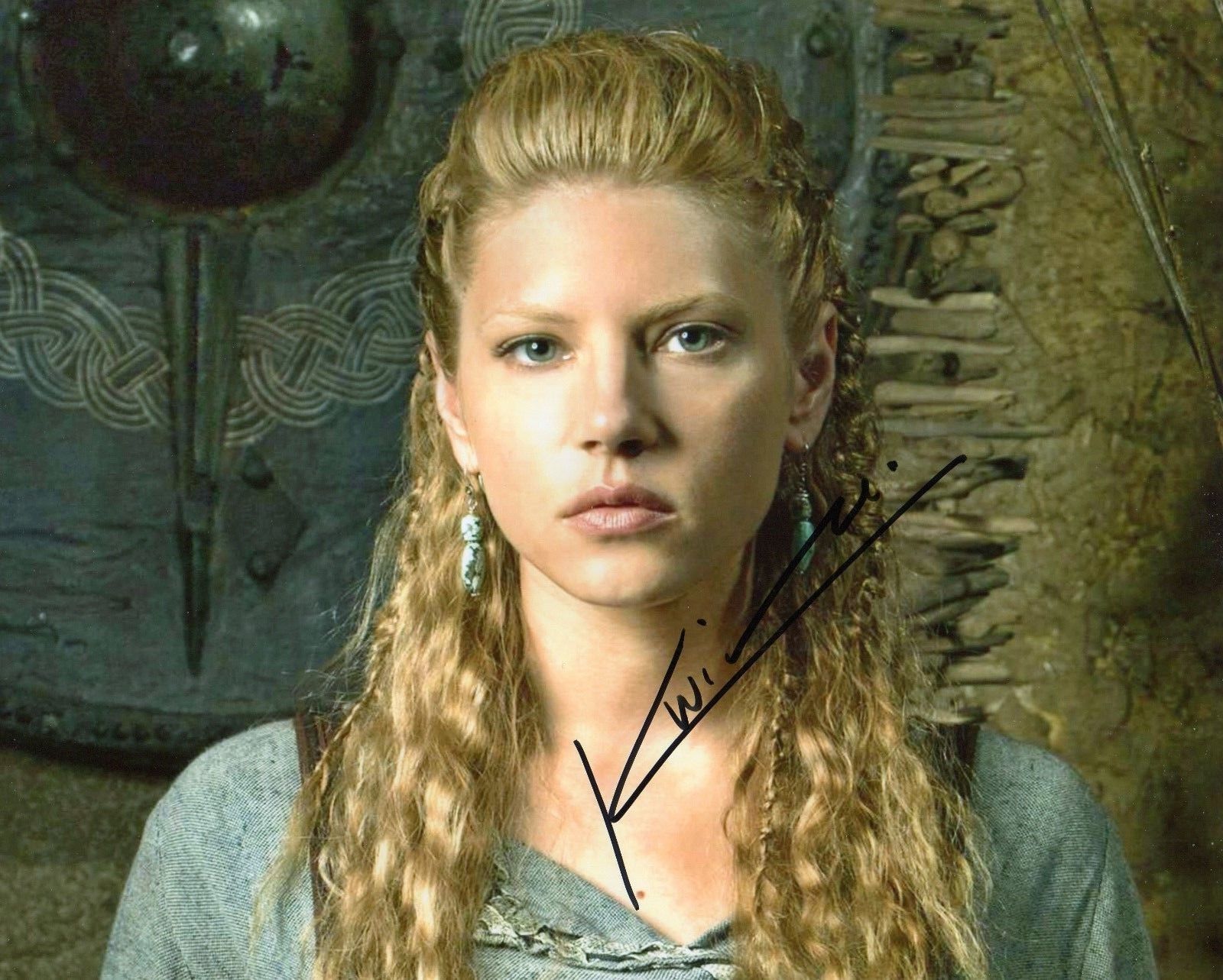 KATHERYN WINNICK - VIKINGS AUTOGRAPHED SIGNED A4 PP POSTER Photo Poster painting PRINT 8