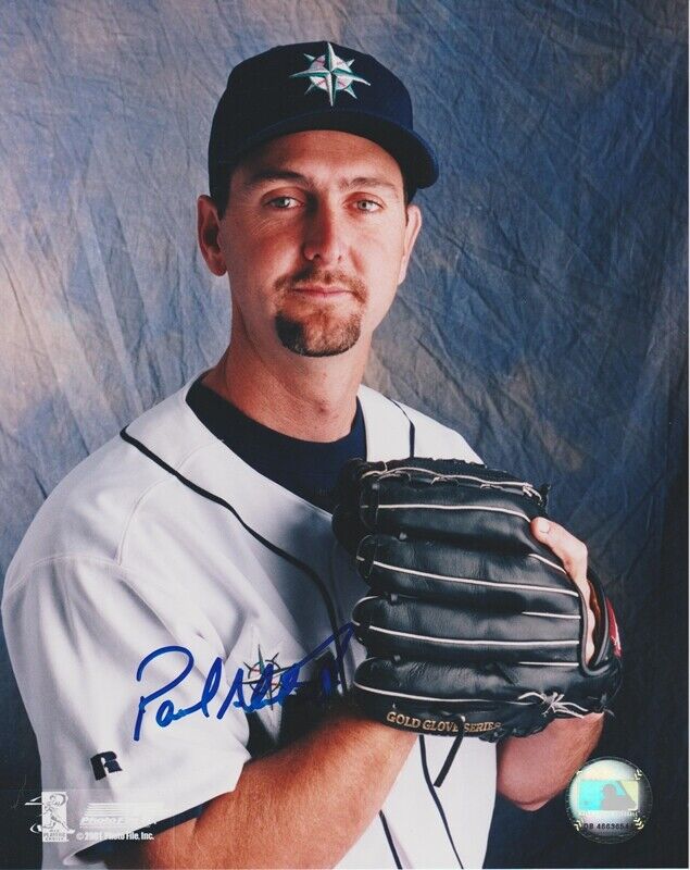 Paul Abbott Seattle Mariners Autographed Signed 8x10 Photo Poster painting CFS COA